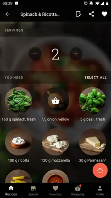 KptnCook android App screenshot 5